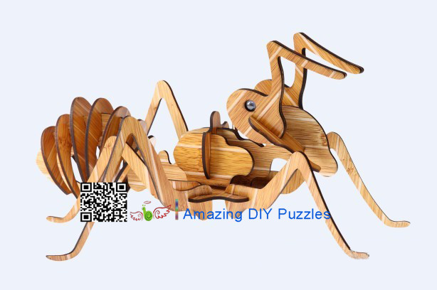 DIY toy-3D puzzle-Bamboo Ant