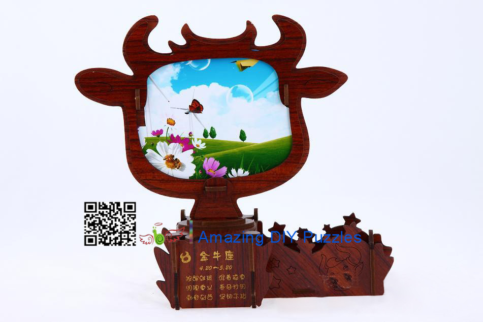 DIY toy-3D puzzle-Rosewood Taurus