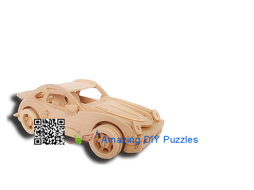 DIY toy-3D puzzle-Wooden P911 Porsche