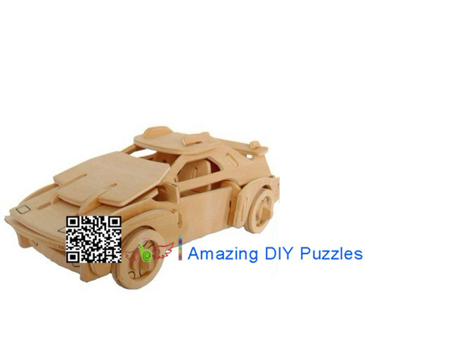 DIY toy-3D puzzle-Wooden F20 Ferrari