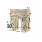 DIY toy-3D puzzle-Wooden Triumphal Arch
