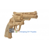 DIY toy-3D puzzle-Wooden Revolver