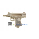 DIY toy-3D puzzle-Wooden UZI Pistol
