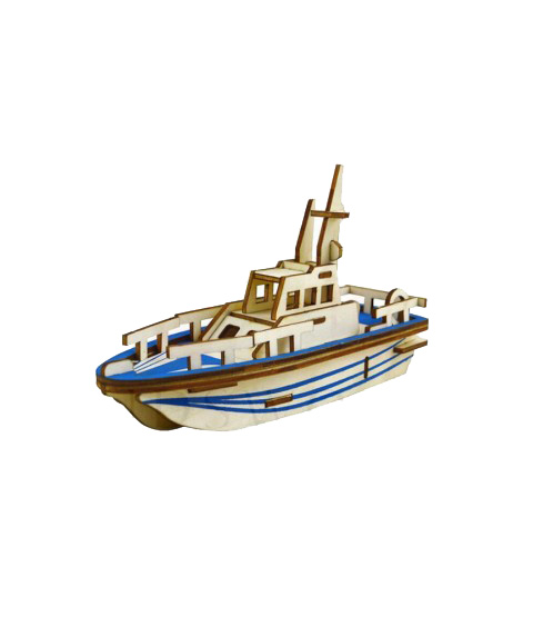 3D Life Boat Puzzle