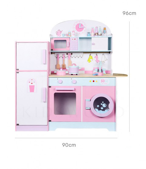 Kitchen Set with Refrigerator